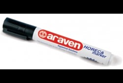 Araven Stift Horeca Marker - schwarz